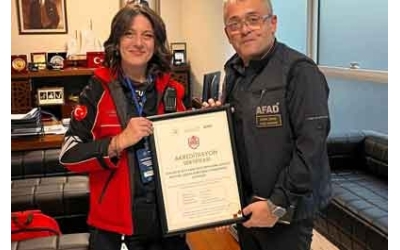 Akreditasyon Sertifikamızı aldık.