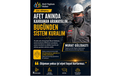 Afet Anında Kahraman Aramayalım, Bugünden Sistem Kuralım